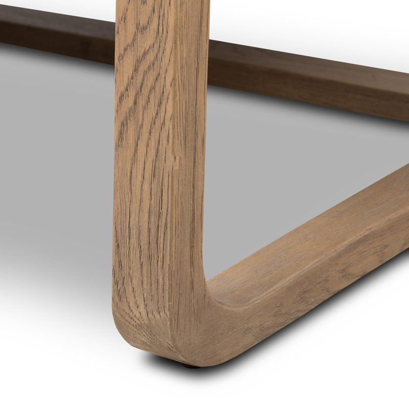 Ace Chair, Surrey Olive, Taupe Genuine Shearling, Drifted Oak