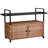 Black Rattan Bar Table With Wheels-1742625797