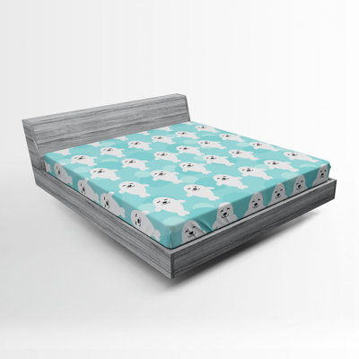 Microfiber Jersey Knit Fitted Sheet