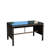 Patio Coffee Table With Clear Tempered Glass - Assembly Required, Brown, 30.43X17.5 Furniture Brown , Glass, 180 Lbs Load Capacity