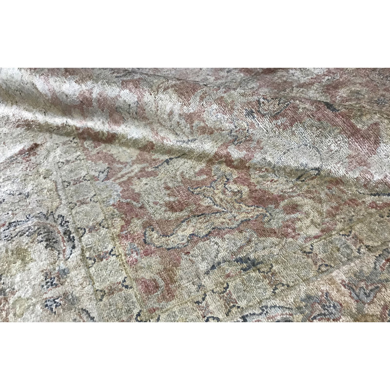 Sona Silk Oriental Area Rug