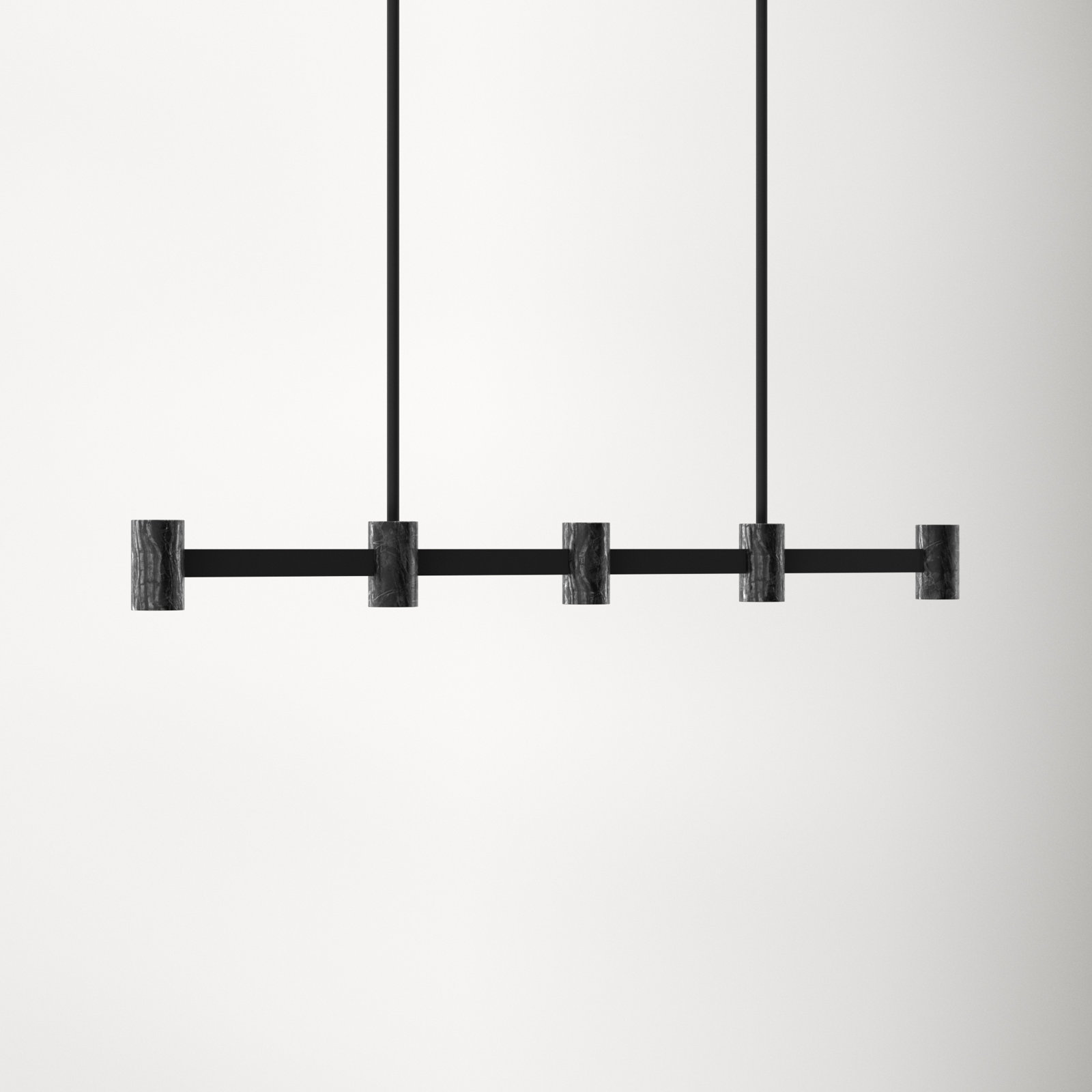 Braulio 5 Light Marble Dimmable LED Pendant
