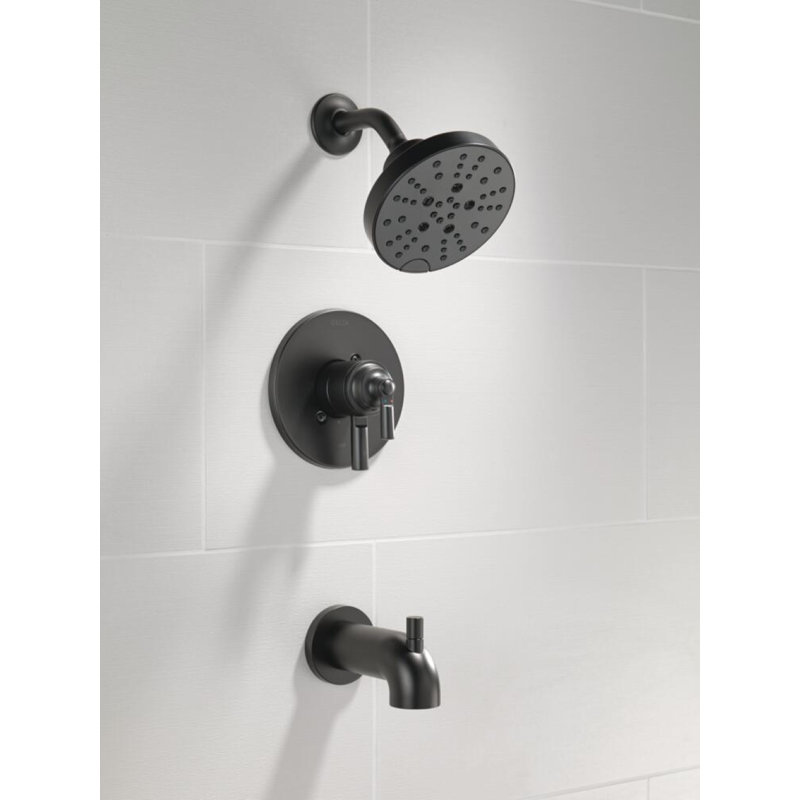 SAYLOR™ Monitor® 17 Series Tub & Shower Trim, Matte Black