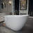 55.12'' x 29.13'' Soaking Acrylic Bathtub-131364226