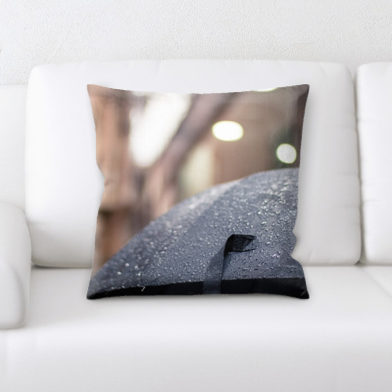 Microsuede Reversible Throw Pillow