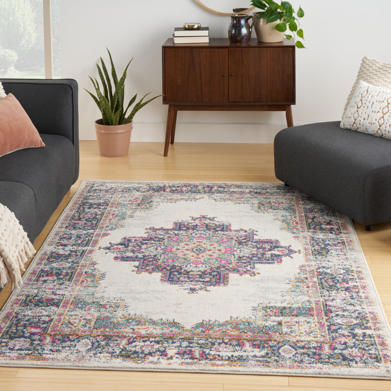 Oriental Indoor Rug, Rectangle 5'3" x 7'3"