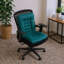 Chair Cushion with Elastic and Tie Straps-1994125576