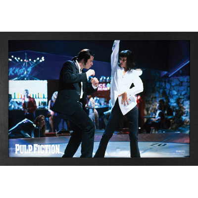 Pulp Fiction - The Dance 11x17 Gel-Coat Framed Print