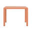 5 patio intérieur / extérieur - brun abricot 3, 2 chaises, tables basses, structure en rouille, polypropylène, imperméable, installation rapide, conception intelligente pour les petits patios du matin sur les balcons