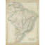Breakwater Bay Hall, Sidney Gallery, art sur toile tendue: Carte du Brésil 22328Z-1626446300