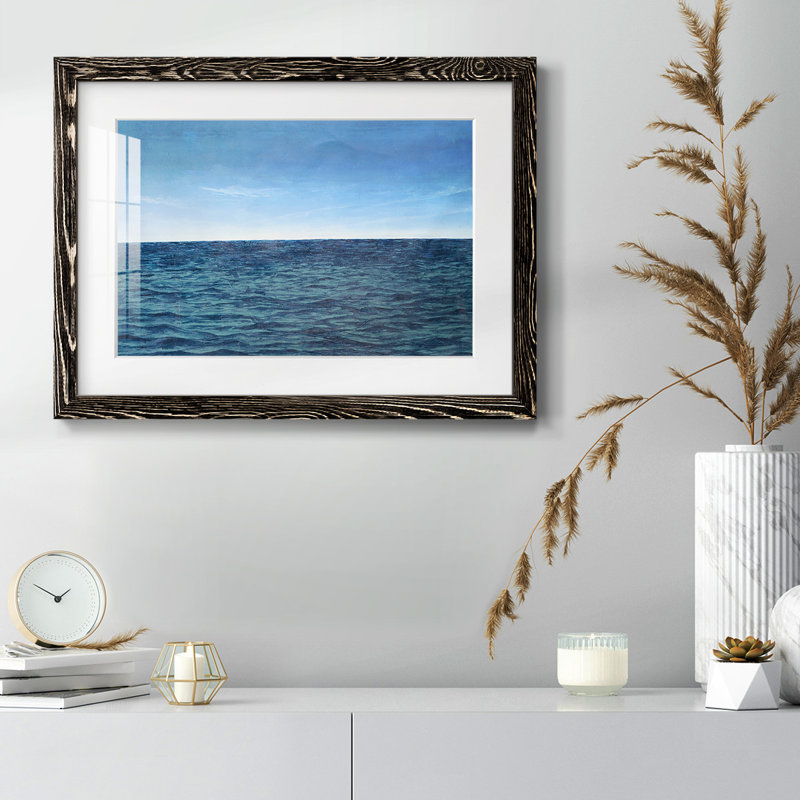 Open Water II, Noir, H 26 po x l 38 po