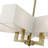 Harahan 5 - Light Dimmable Chandelier-1900343666