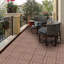 Ensemble de 20 tuiles de terrasse en bois et en plastique composite, les terrasses en composite durable résistent à la rouille, à l'eau, aux intempéries, faciles à bricoler et à entretenir, idéales pour les patios, les balcons et les toits-114239444
