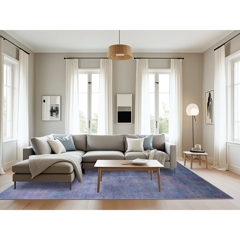 Abstract Indoor Rug, Rectangle 8' x 12'