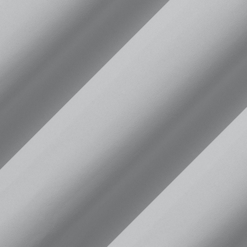Bright Vibes 100% Blackout Grommet Curtain Panel, 40" x 96", Silver Gray
