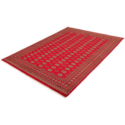 Pharrel One-of-a-Kind 8'10" X 11'8" New Age Wool Area Rug in Dark Red