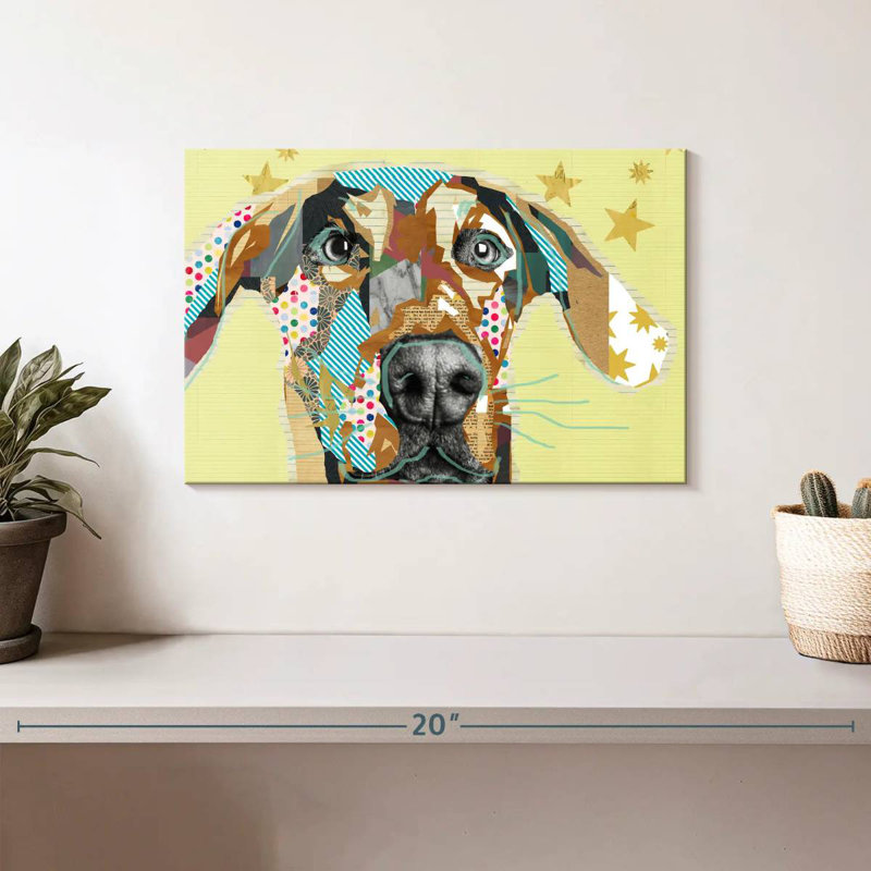 Brampt Doberman Collage, 8" H x 12" W