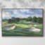 Golf Course Study III, reproduction d'art sur toile-94356156-94356161