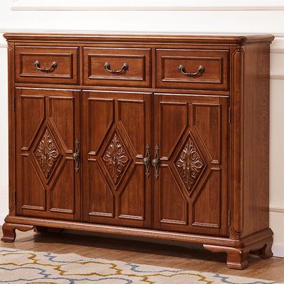 Grande armoire à chaussures de style américain