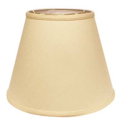 Abat-jour en tissu extra profond avec abat-jour rond en tissu rigide pour lampes de table