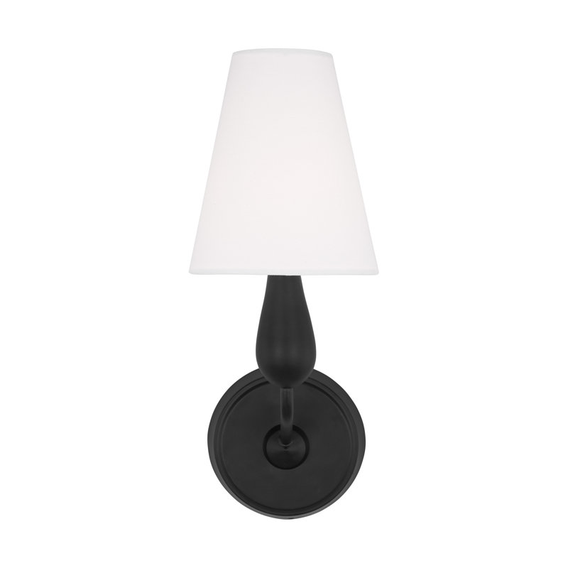 Petite applique 1 lumière, Fer vieilli
