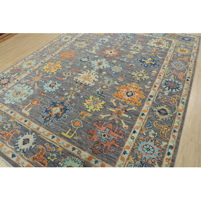 Molley One-of-a-Kind 9'1'' x 12' New Age Rectangle Wool Area Rug in