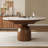 Corsa Round Extendable Dining Table Oval Pedestal-599895067-599895047