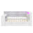 Wood Full-Size Platform Bed With Storage Compartments, Drawers, Charging Port, LED Light, And Desk-1723915058
