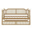 Traditional Style Rattan Twin Size Daybed With Twin Size Trundle-511053532