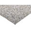 Tapis gris / noir à motif géométrique touffeté à la main-48670595