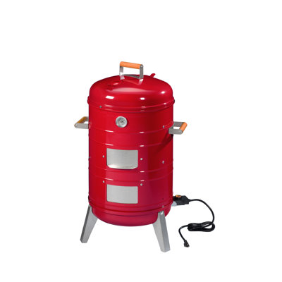 MECO Corporation Vertical Charcoal and Dual Fuel 351 sq. in. Smoker