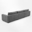 Canapé modulaire surdimensionné avec méridienne-1634006843