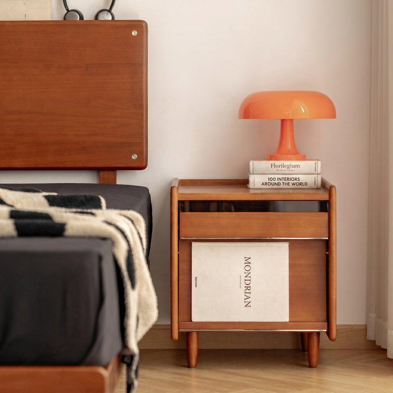 Table de chevet moderne en buis pour un style contemporain
