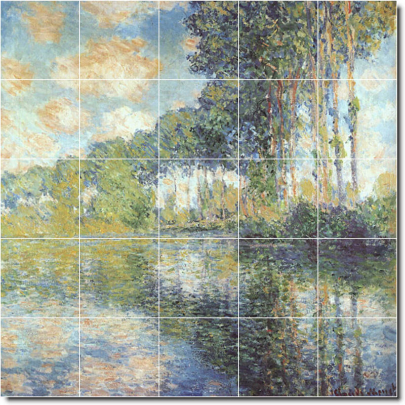 Carreau de peinture murale 40 po x 40 po 8 po x 8 po, Country 06154