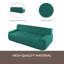 86.2'' Modern Minimalist Style Tufted Design Upholstered Sofa, 3-Seat Compression Sofa For Living Room, Bedroom, And Apartment-2059607191
