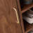 European style semi open shoe cabinet