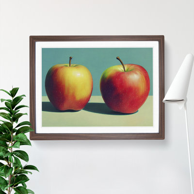Two Apples Fruit Vol.2 - Framed Print