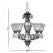 Hopson 5-Light Dimmable Shaded Chandelier -467881324