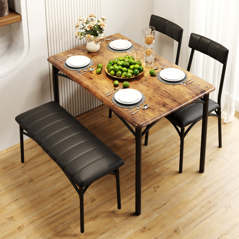 Dining Set, Brown, Brown, Brown, Brown