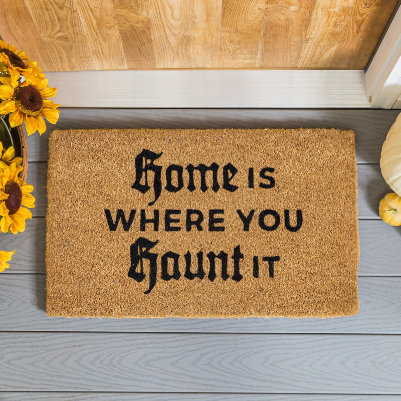 Centrahoma Non-Slip Halloween Outdoor Doormat