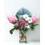 Silk Protea Arrangement in Vase