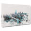 Oklahoma City Skyline Watercolour - Wrapped Canvas-56663461