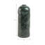 Contemporary Glaze Pottery Flower Vase Accent for Table Decor - Modern Tall Vase for Bedroom and Living Room Styling - Green & Gold-1807302221