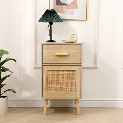Ambrogia 40 cm W Bedside Table