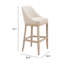 Tabouret de bar moderne avec îlot de cuisine et chaise rembourrée-1748627696