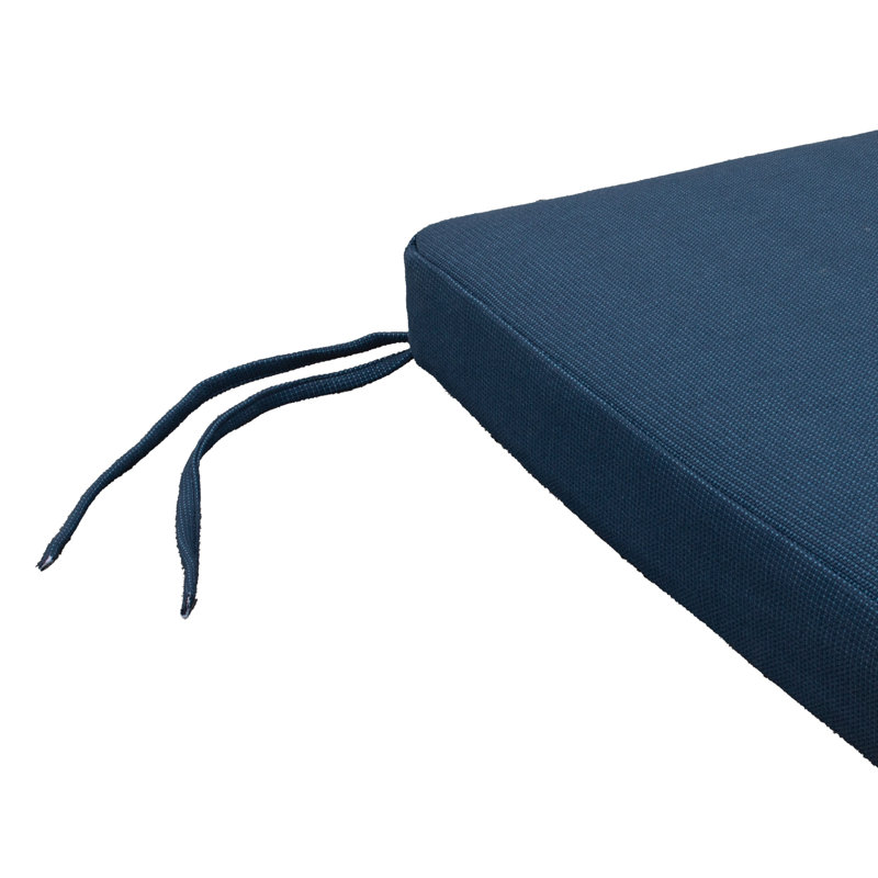 TB Bench Outdoor Cushion, 48"W x 19"L, Bamboo Bay Cobalt