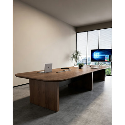 Table de réunion ovale moderne Modern
