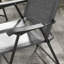 Chaises de patio pliantes avec design zéro gravité, table portable et options d'inclinaison confortables pour une détente en plein air-1498454743