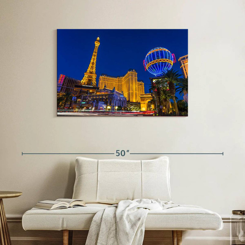 Ravi Las Vegas Paris Lights, H 26 po x l 39 po