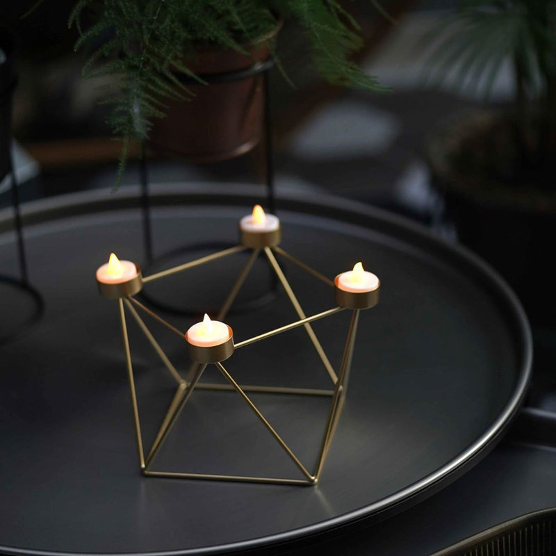 Metal Tabletop / Centrepiece Candlestick